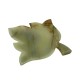 Handmade Green Onyx  11 Inch Leaf Shape Fruit Plate for Dinning Table Office Home