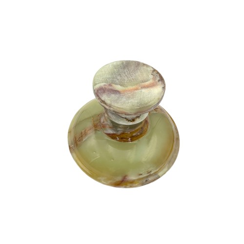 Handmade Green Onyx Natural Marble Stone Kitchen Table Bowl 12.5 cm