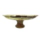 Handmade Green Onyx Natural Marble Stone Kitchen Table Bowl 30 cm