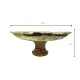 Handmade Green Onyx Natural Marble Stone Kitchen Table Bowl 30 cm