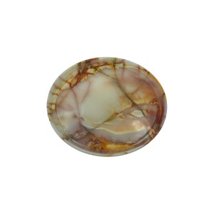 Handmade Marble Green Onyx 10 Inch Plate round shape kitchen countertop decorative 