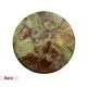 Handmade Marble Green Onyx 12 Inch Plate round shape kitchen countertop decorative