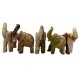 Handmade Green Onyx Elephant 4 Inch Decoration piece for Home & Office