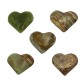 Green Onyx Heart Shape Love Heart Crystals Polished Love Sign Love Symbol  4 Inch Best Gift Item